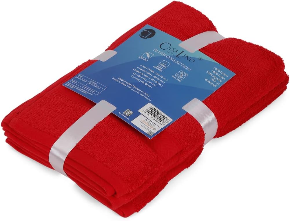 Casa Lino 100% Cotton Hand Towels - Image 4