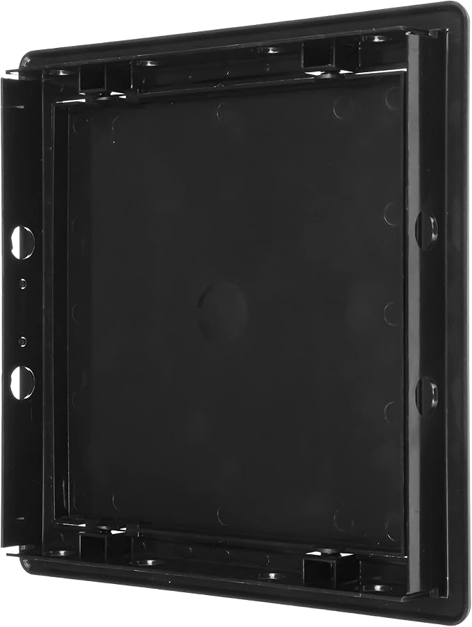 8" x 8" Black Plastic Access Panel - Image 5