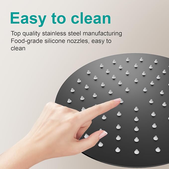 All Metal Rain Shower Head - Image 3