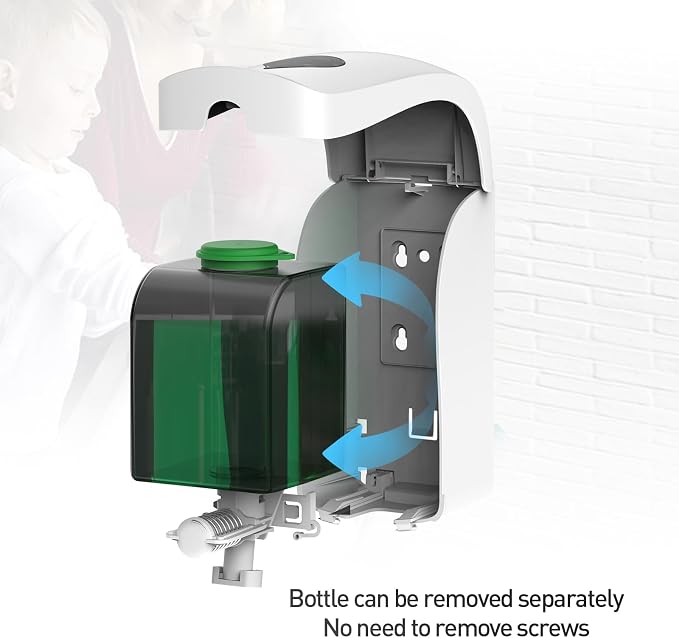 Manual Foam Soap Dispenser, 35oz Commercial Refillable Foaming Soap - Image 7