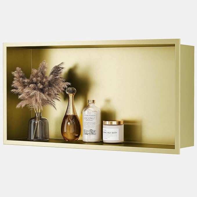 Neodrain No Tile Shower Niche, NO Tile Needed Recessed Cabinet by Neodrain