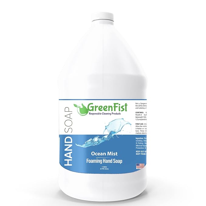GreenFist Foaming Hand Soap Refills Ocean Mist Scent Foam Refill by GreenFist