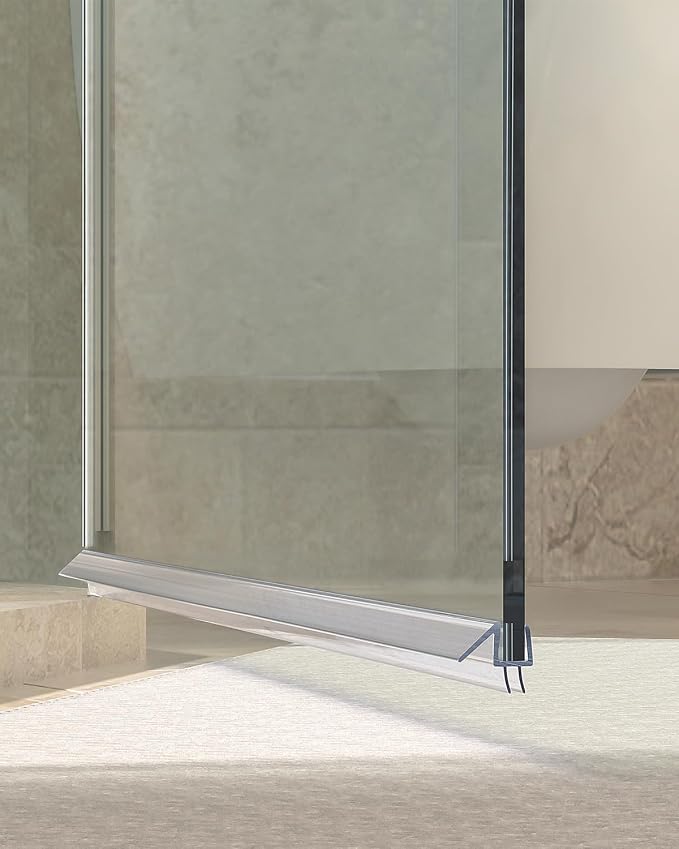 Shower Door Bottom Seal, Frameless Glass Doors Seal Strip - Image 7
