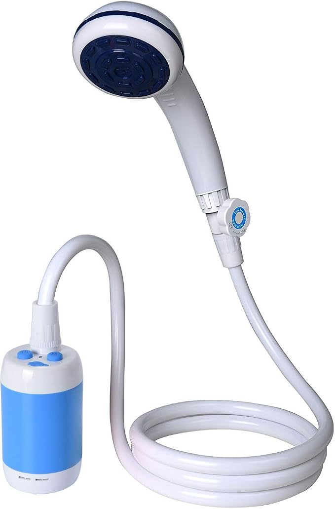Iron Hammer Portable Shower Camping Shower Outdoor Shower Handheld Electric by IronHammer