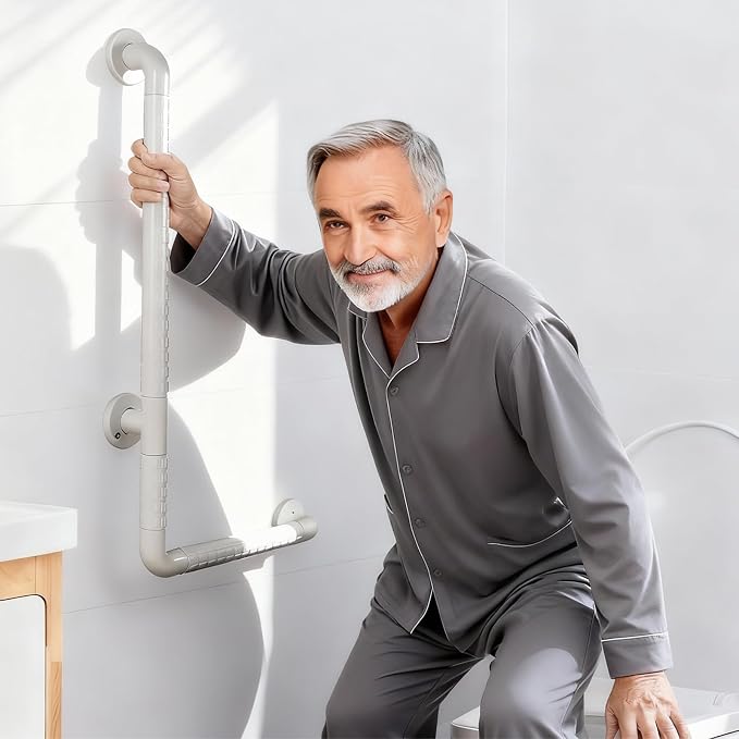 FSA Eligible, L Shaped Grab Bar by CareDear