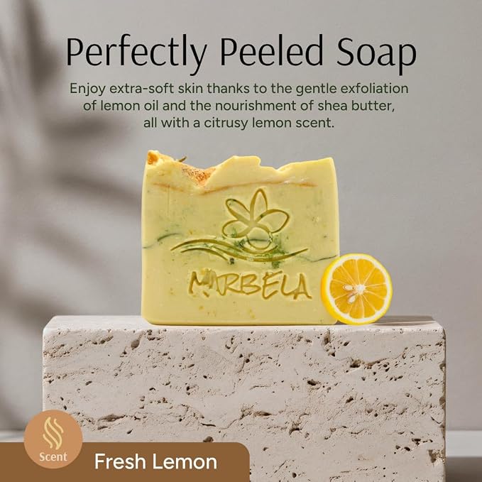 Marbela Cosmetics Perfectly Peeled Handmade Soap Bar - Image 2