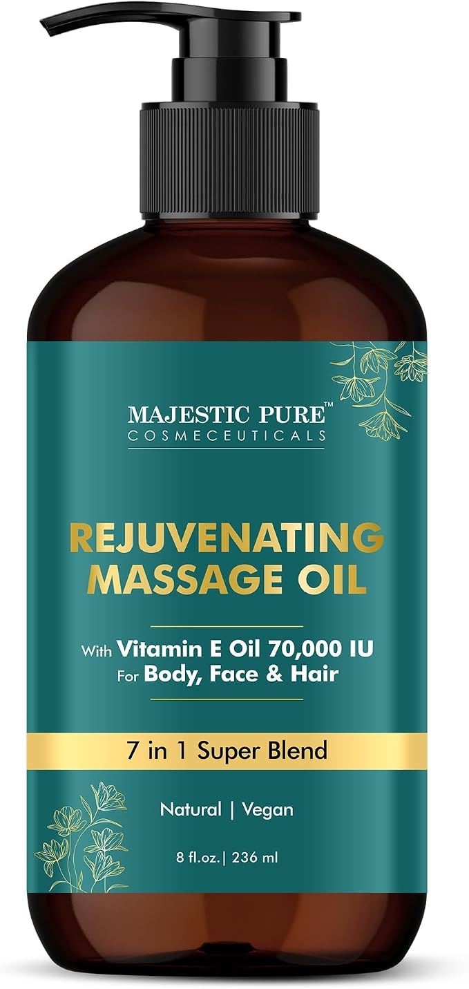 MAJESTIC PURE Vitamin E 70k Blend Massage Oil by BeautyandPersonalCare