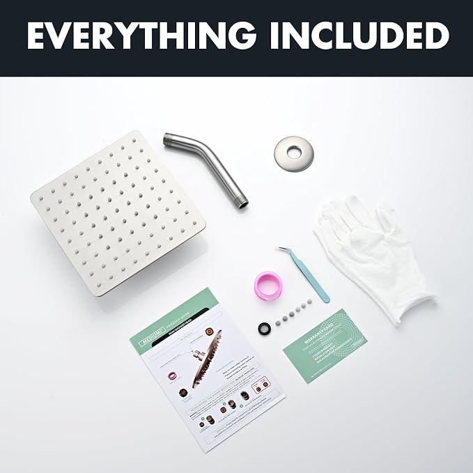 Rainfall Shower Head, MEDIOMI Rain Shower Head Set - Image 7