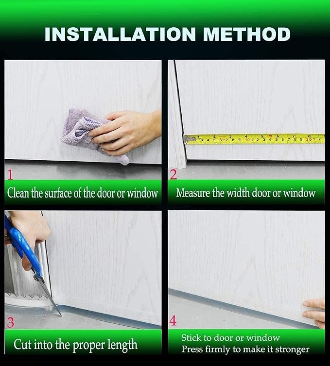 Weather Stripping Door Seal, Silicone Seal Strip - Image 8