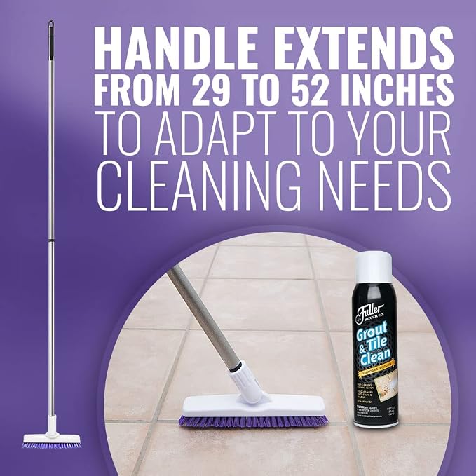 Fuller Brush Tile Grout E-Z Scrubber + Tile & Grout Cleaner - Image 2