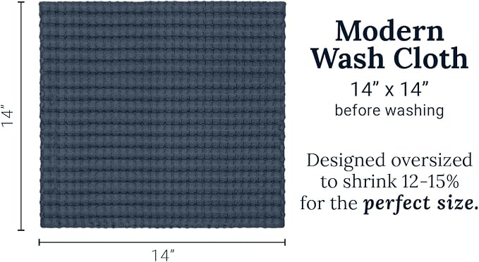 GILDEN TREE Waffle Bath Towels Wash Cloths - Image 9