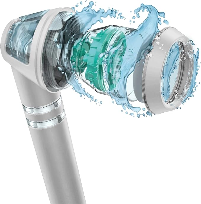 POSEION BT100 MS Filtered Shower Head – Handheld, High Pressure, Magnetized by Poseion