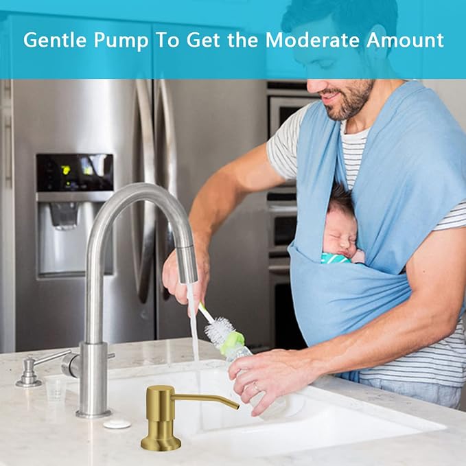 Soap Dispenser for Kitchen Sink, Kichen Sink SoapDispenser, Under Sink - Image 6