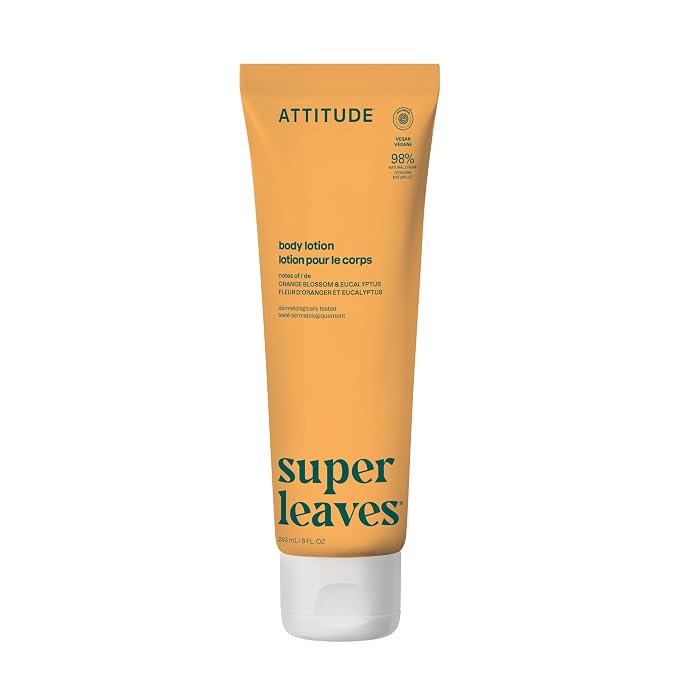 ATTITUDE Body Lotion, EWG Verified, Vegan & Cruelty-Free, Hydrating Moisturizer by ATTITUDE