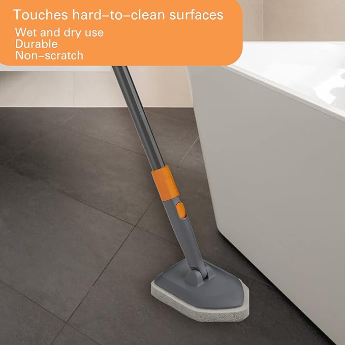 Tile Tub Scrubber Brush Replacement Pads 6 Pieces - Image 4