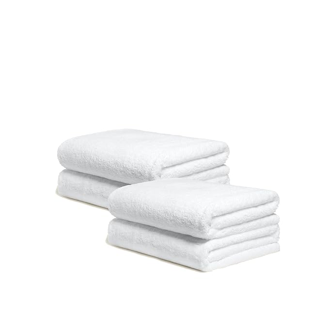 Italic Serene Ultraplush Cotton Bath Towels, 4 Large Towels, 100% Cotton by Italic