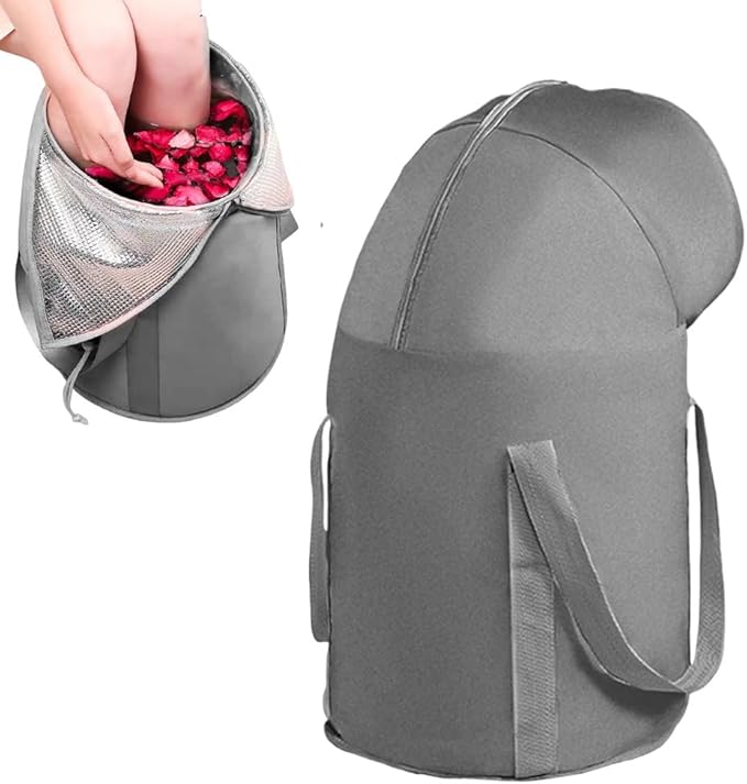 Collapsible Bucket for Soaking Feet, Portable Travel Foot Bath Tub, Fully by OULIGET