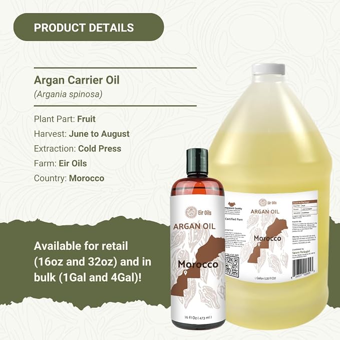 Argan Oil for Hair Growth Oil 4 Gallon - Image 5