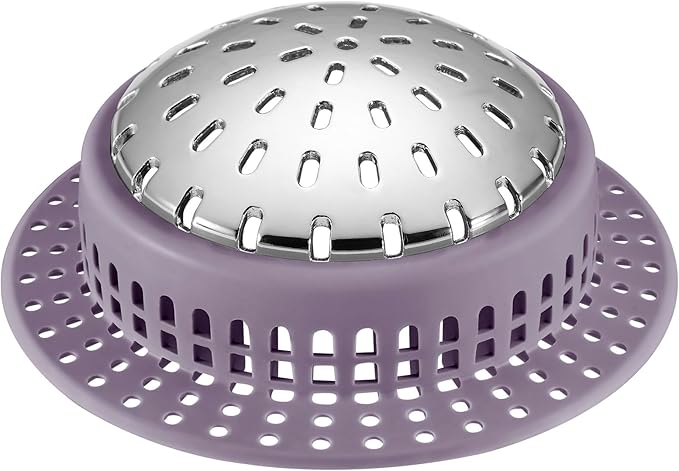 Shower Drain Hair Catcher, Shower Drain Cover, Bathtub Drain Hair Catcher by SayGoodbyetoHairClogging