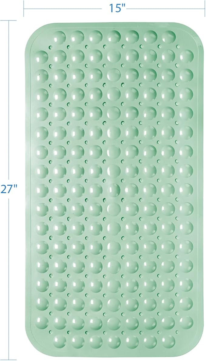 AmazerBath Bath Tub Mat, Medium Size 27.6 x 15 Inches Non-Slip Shower Mats - Image 7