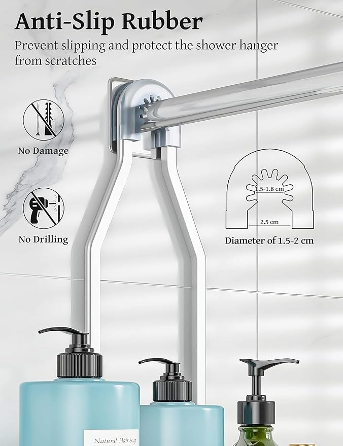 YASONIC Shower Caddy Hanging - Image 4