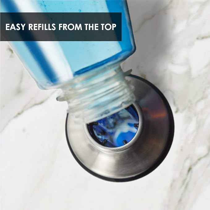 Soap Dispenser for Kitchen Sink, Fit 1-to-1.25-inch Hole, Built in Soap - Image 4