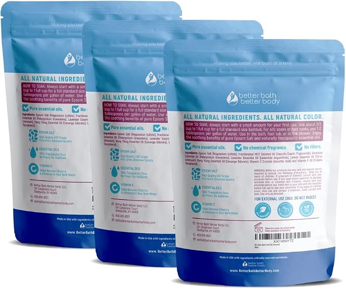 Dry Skin Bath Salt Skin Soothing Epsom Salt - Image 2