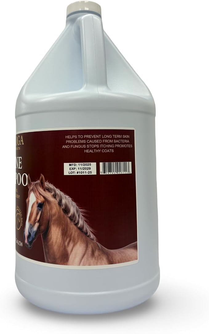 2% Iodine Shampoo for Horses & Dogs – Non-Staining Antiseptic Wash for Skin - Image 3
