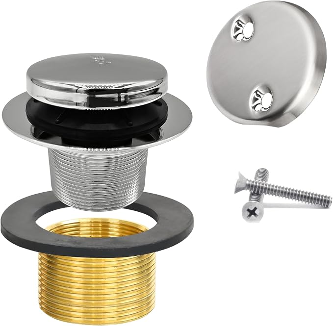 Chrome Toe Tap Bathtub Trim Set by OrangeDesignProductionCo