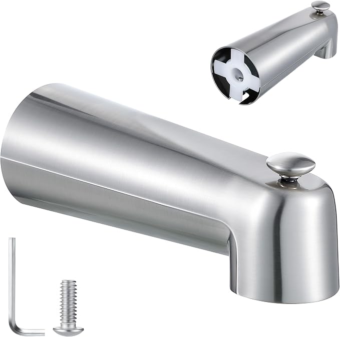Enhon 7 Inch Slip on Tub Spout by Clickhere