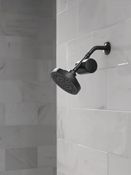 Delta Faucet 5-Setting Shower Head Matte Black - Image 9