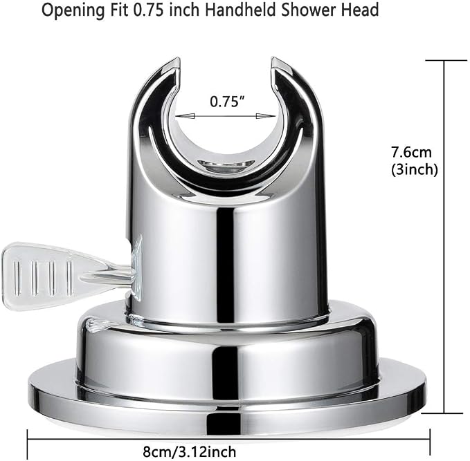 Suction Cup Shower Head Holder for Elderly, Removeable Showerhead Holder for - Image 2