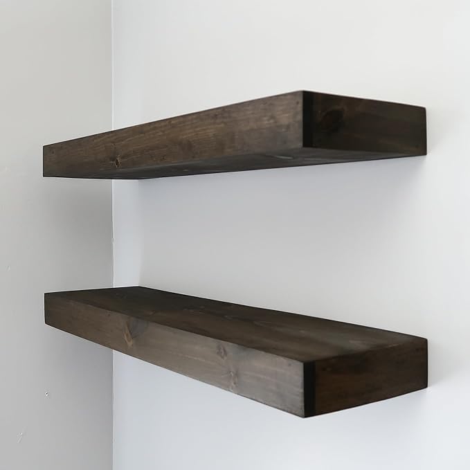 Urbandi Modern Floating Shelves 3 Inches Thick - Image 6
