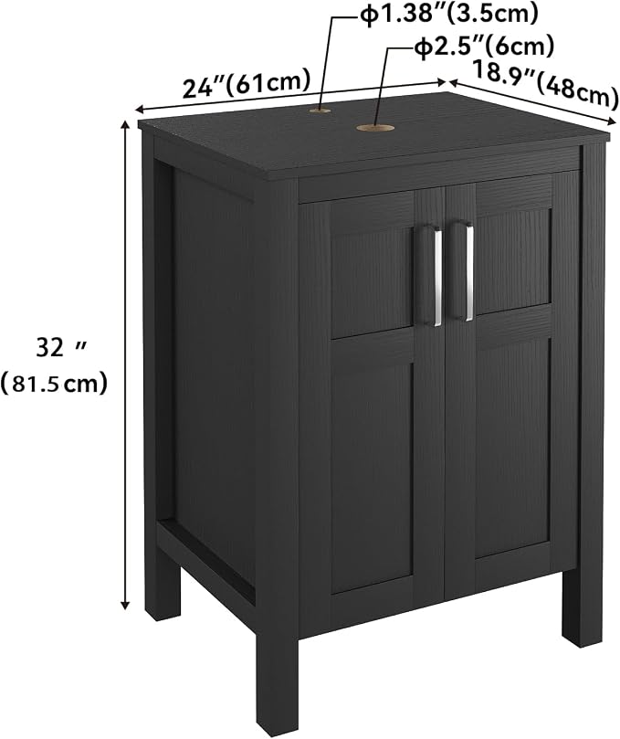 YOURLITE Bathroom Vanity with Sink - Image 3
