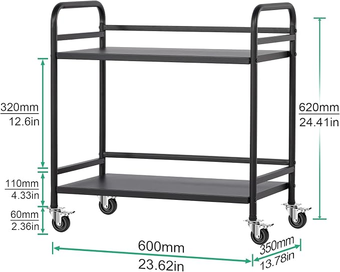 HDANI 2 Tier Under Desk Printer Stand - Image 3