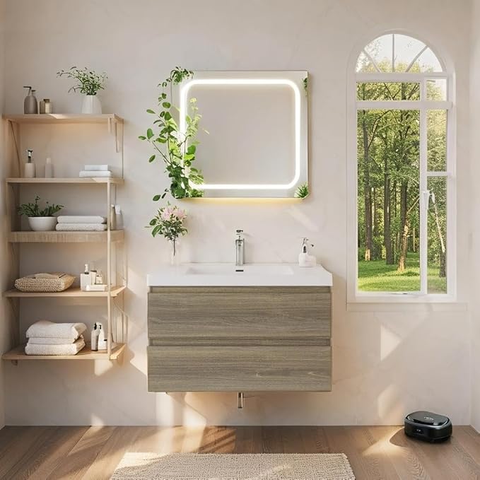 Floating Vanity Bathroom, 36 Inch Bathroom Vanity by VUMALL