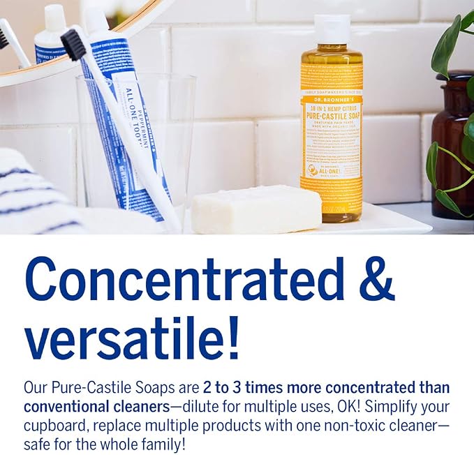 Dr. Bronner's - Pure-Castile Liquid Soap - Made - Image 5