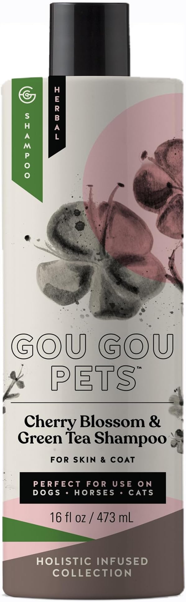 Holistic Natural Derived Cherry Blossom & Green Tea Pet Shampoo: Veterinarian by GouGouPets