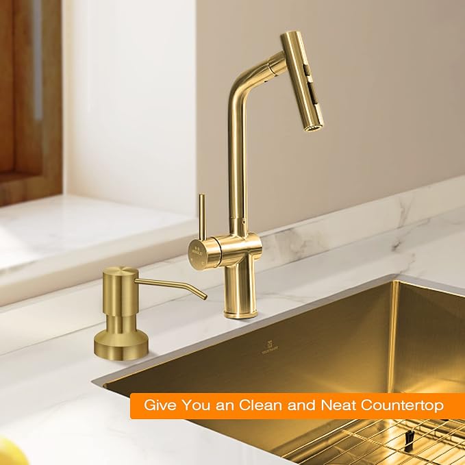 Sink Soap Dispenser for Kitchen Sink, Countertop Built in Sink Soap Dispenser - Image 6