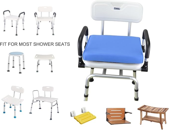 Shower Seat Cushion, Air Mesh Fabric - Image 2