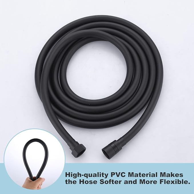 Aleasha Extra Long PVC Shower Hose Replacement - Image 2