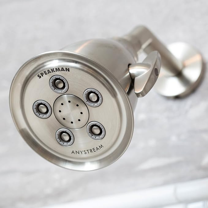 Speakman, Brushed Nickel S-2005-HB-BN-E2 Hotel Anystream Multi-Function 2.0 GPM - Image 6