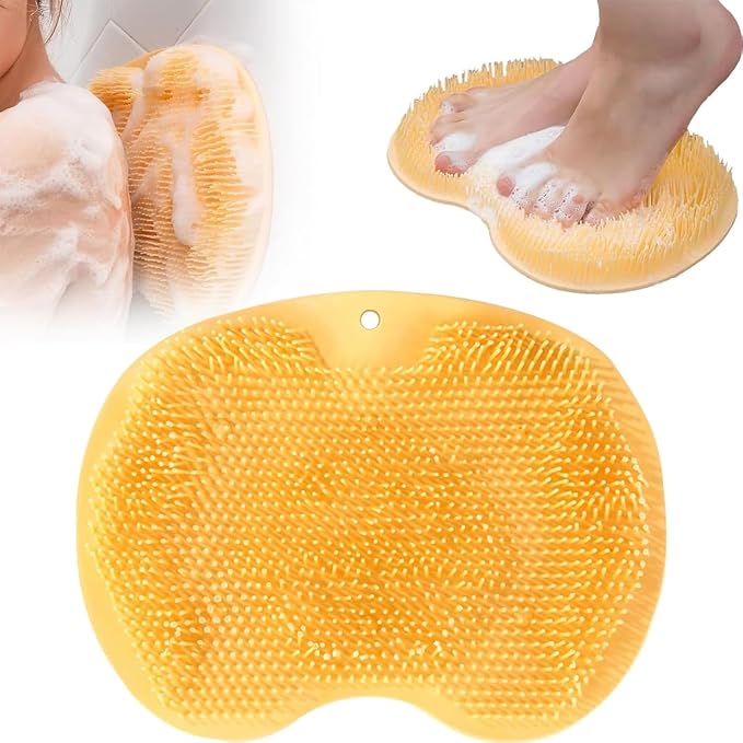 Shower Foot & Back Scrubber, Massage Pad by SakerPlus