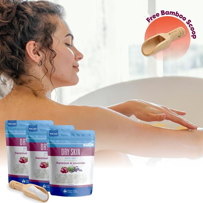 Dry Skin Bath Salt Skin Soothing Epsom Salt - Image 3