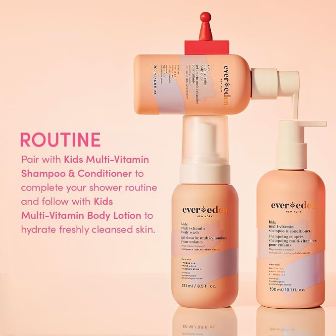 Evereden Kids Multi-Vitamin Body Lotion: Gentle & Non-Toxic Moisturizing Lotion - Image 9