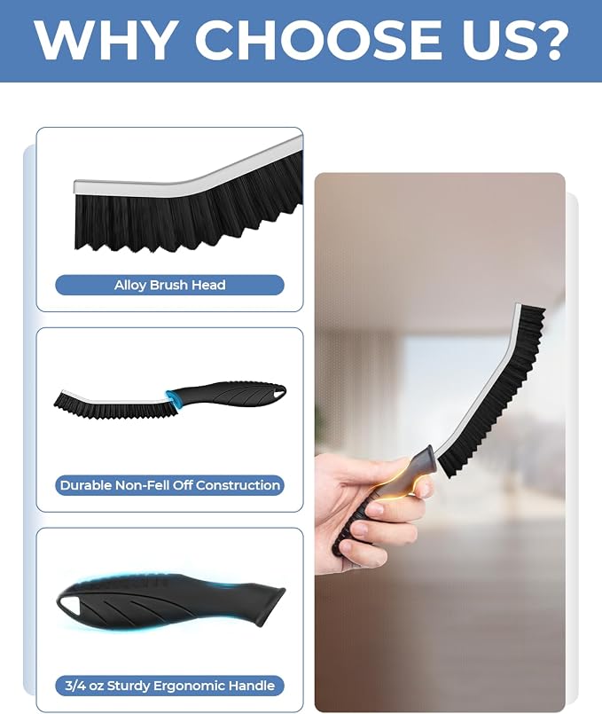 Crevice Cleaning Brushes, Cleaner Scrub Brush Tool - Image 5