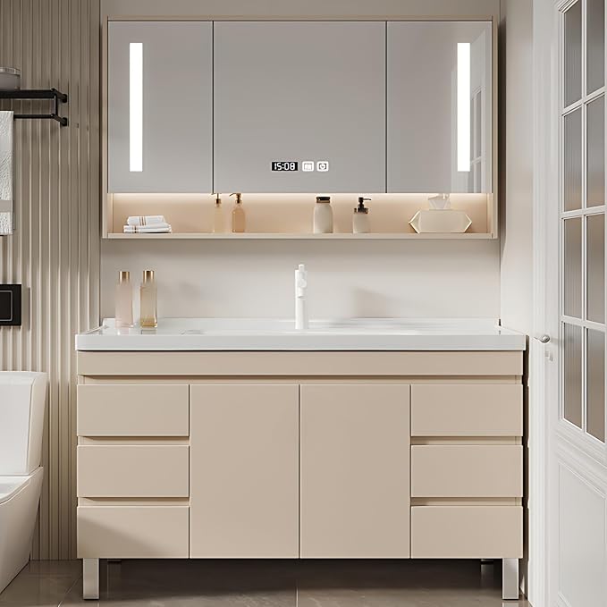 56IN Modern Bathroom Vanity by TIZAZOFashionHome