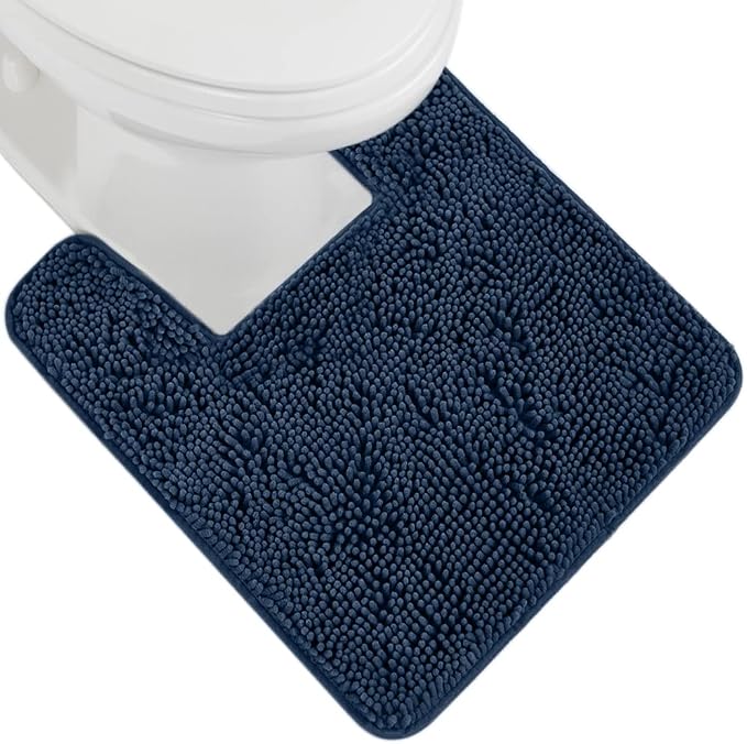 GORILLA GRIP Plush Absorbent Shaggy Chenille Bath Rug Mat by GorillaGrip
