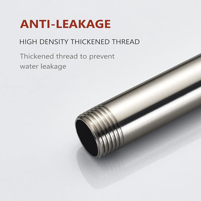 Celling Mounted Extention Stainless Steel High Density Thickened Thread Shower - Image 4