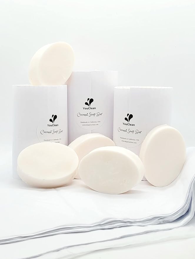 All Natural Creamy Coconut Soap Bar - Image 3